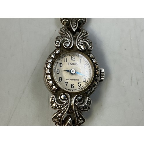 Rome silver and - , marcasite