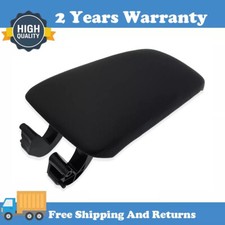 Leather Center Console Lid Armrest Cover Black 8P0864245P For 03-12 Audi A3 8P K