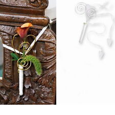 Kirchenbankschmuck Pew Pendant Gangdekoration Wedding M Orchideenröhrchen #17