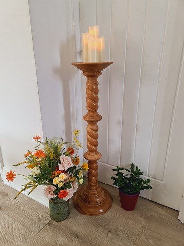 Vintage bali twist pot stand - vintage,