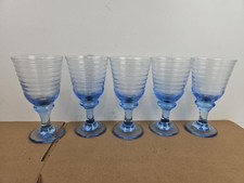 Set of 5 Vintage LIBBEY SIRRUS