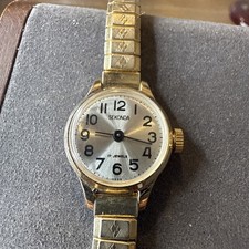 Vintage Ladies’ 17-Jewelled Sekonda Gold Tone Watch made in USSR - Working VGC