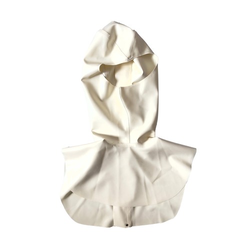 White latex hood rubber - white,