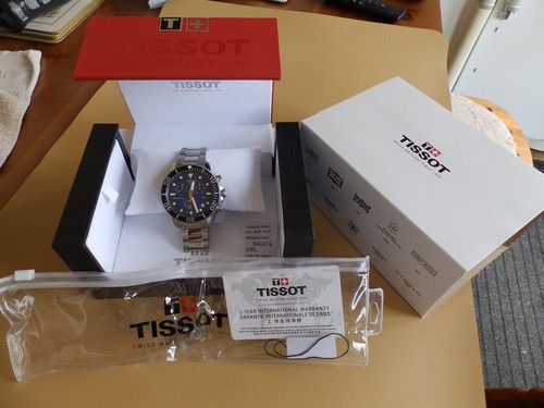 Tissot seastar 1000 - tissot, blue