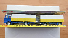 Vintage Dinky Toys 917 Mercedes Benz Truck & Drawbar Trailer Original Box