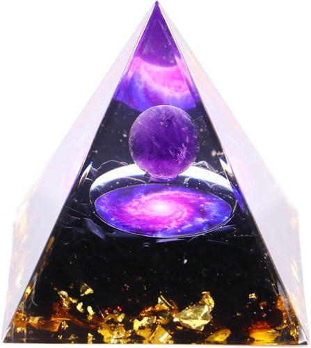 Divani amethyst orgone pyramid - orgone,