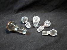 5 X Assorted Decanter Stoppers