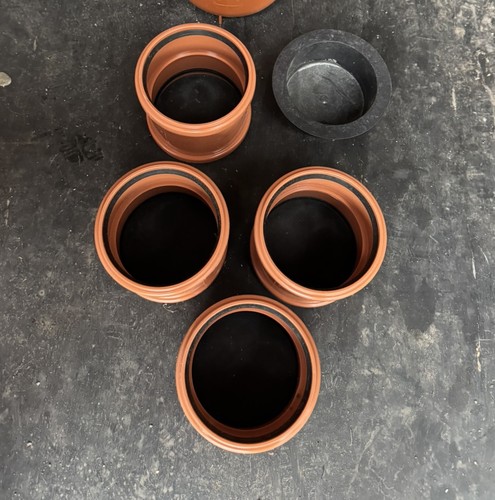 Drainage double socket - double, pipe