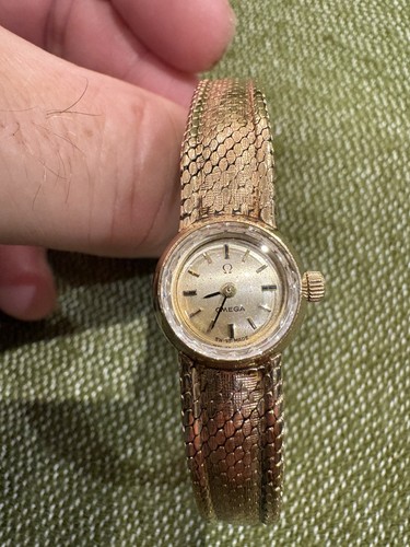 Genuine 9ct gold omega - genuine,
