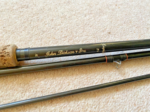 Used salmon fishing - , rod