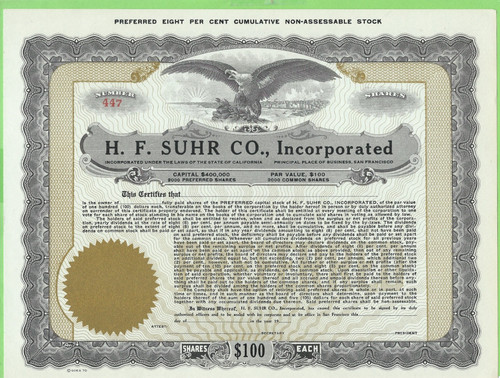 Suhr incorporated - co.,,