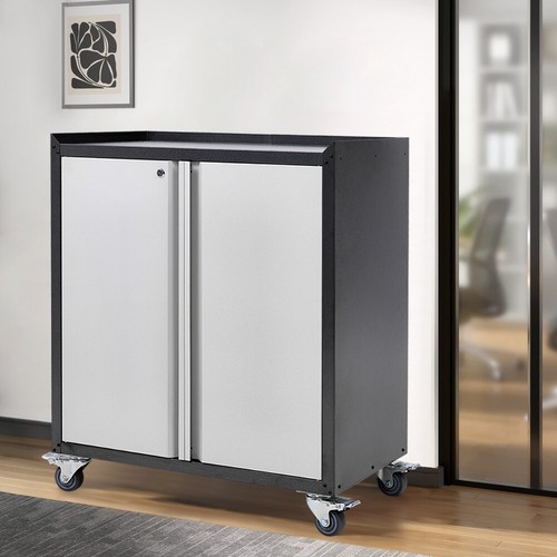 Steel lockable filing cabinet - steel,