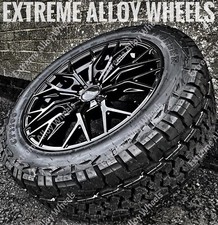 18" Black Gtx Alloy Wheels Fit