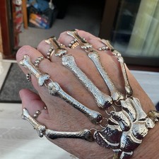 Gothic Punk Skeleton Skull