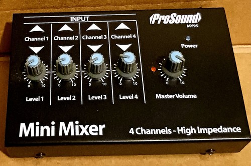 Prosound my95d channel micro - prosound,