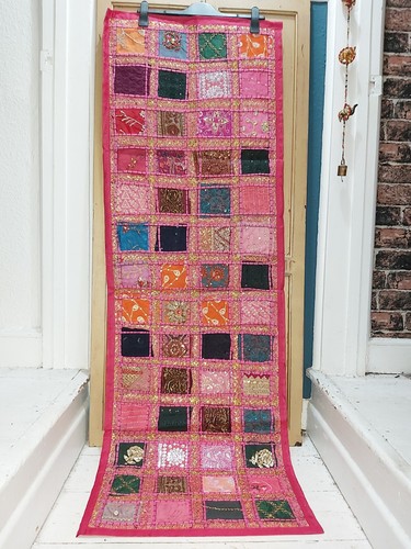 Handmade patchwork sari - handmade,