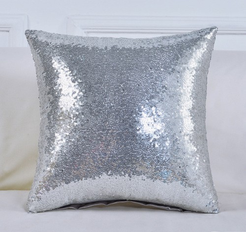 Glitter sequins pillow - glitter, cover