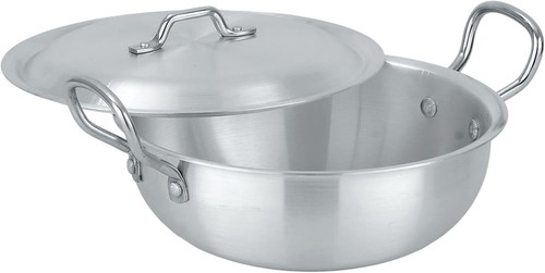 Aluminium wok stir fry karahi - wok,
