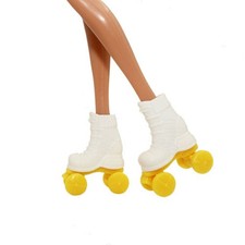 For 11.5" 1/6 Doll Shoes Outfits Accessories Doll Roller Skates With Four Wheels