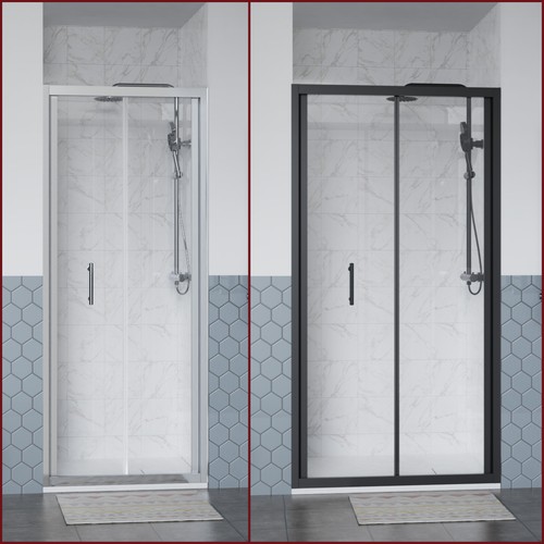 Bathroom shower enclosure - bathroom,