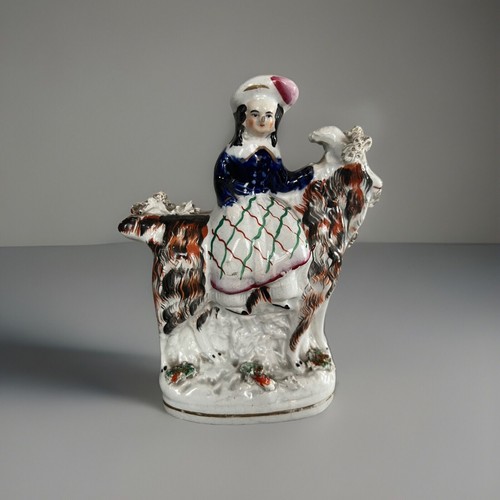 Antique staffordshire figure - staffordshire,
