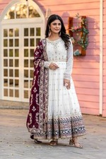Bollywood Party Wear Anarkali Salwar Kameez Suit Dress Indian Pakistani Wedding