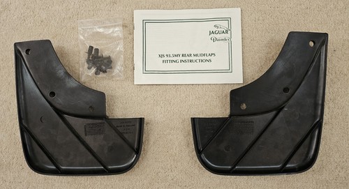 Jaguar xjs rear mudflaps - rear,