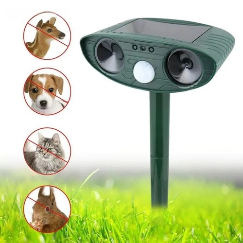 Ultrasonic garden deterrent - garden,