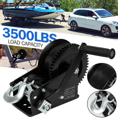3500lbs hand winch gear - gear, 10m