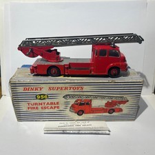 Dinky Toys Supertoys 956Turntable Fire Escape, Boxed, Original, Vinatge, Rare.