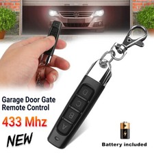 1/2pcs Universal Key Fob Remote Control Gate Garage Door Roller Shutter 433mhz