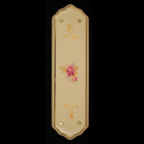 Ceramic door finger plate - ceramic,