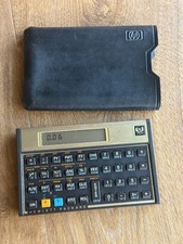 Hewlett Package HP 12C RPN Calculator w/case Tested Works