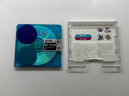 Tdk bit club minidisc slip - tdk,