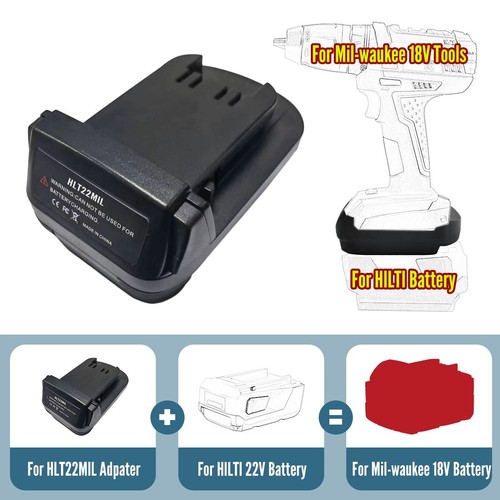 Battery adapter for hilti - adapter,