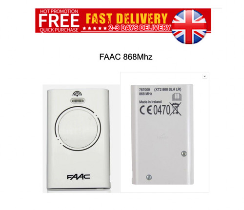 Faac xt2 868 remote - faac,