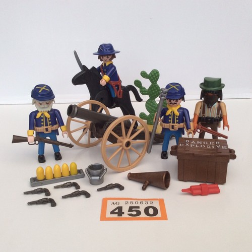 Western civil war - western, playmobil