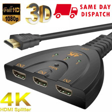 HDMI Switch 4K, 3-Port HDMI