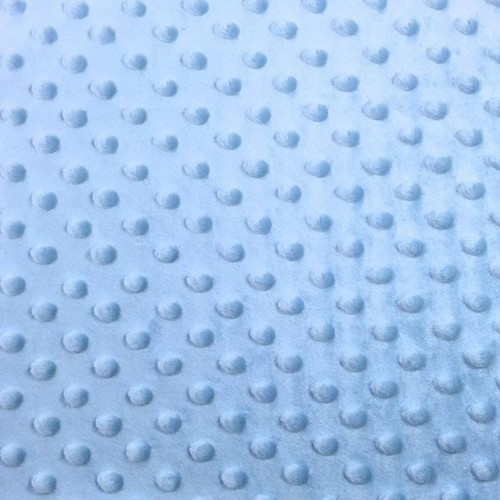 Sky blue minky dimple dot - dimple, soft