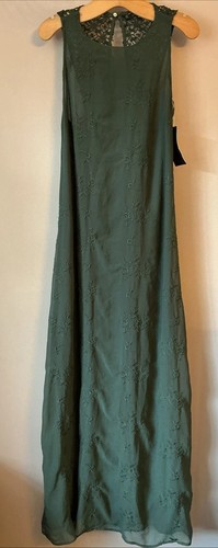 New zara green embroidered - zara,