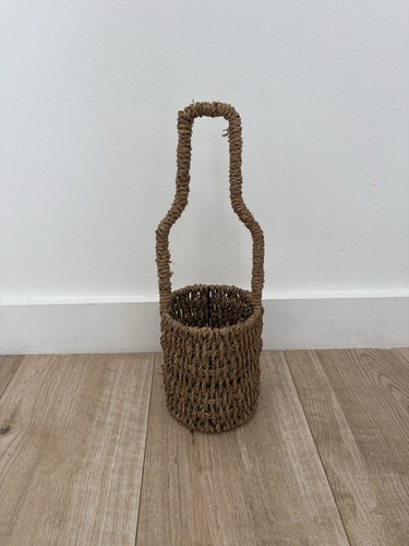 Wicker wine bottle - bottle, carrier