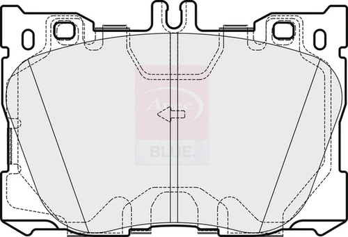 Brake pads set - brake,