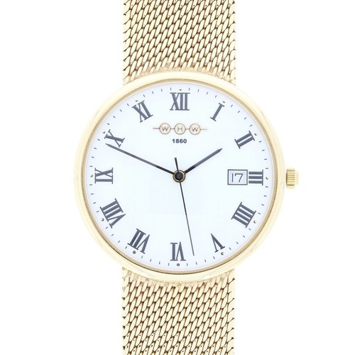 9ct gold mens - wilmot, watch