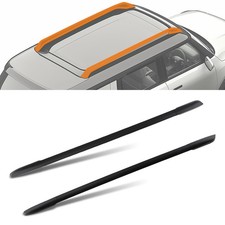 2Pcs Roof Rails Aluminium for