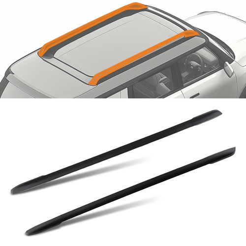 2pcs roof rails aluminium for - roof,