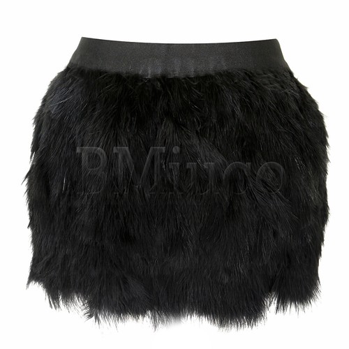 Women ostrich feather mini - ostrich,