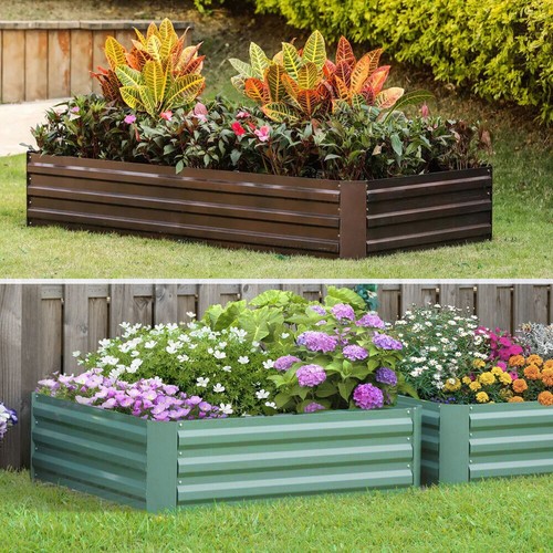 Garden metal raised vegetable - garden,