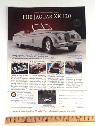 Jaguar 120 franklin mint - 120,