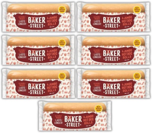 Baker street jumbo hot dog - hot,