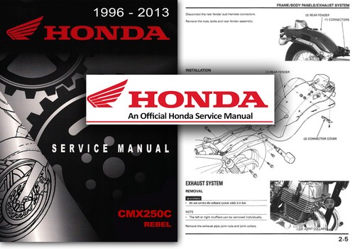 Honda cmx250c rebel service - honda,